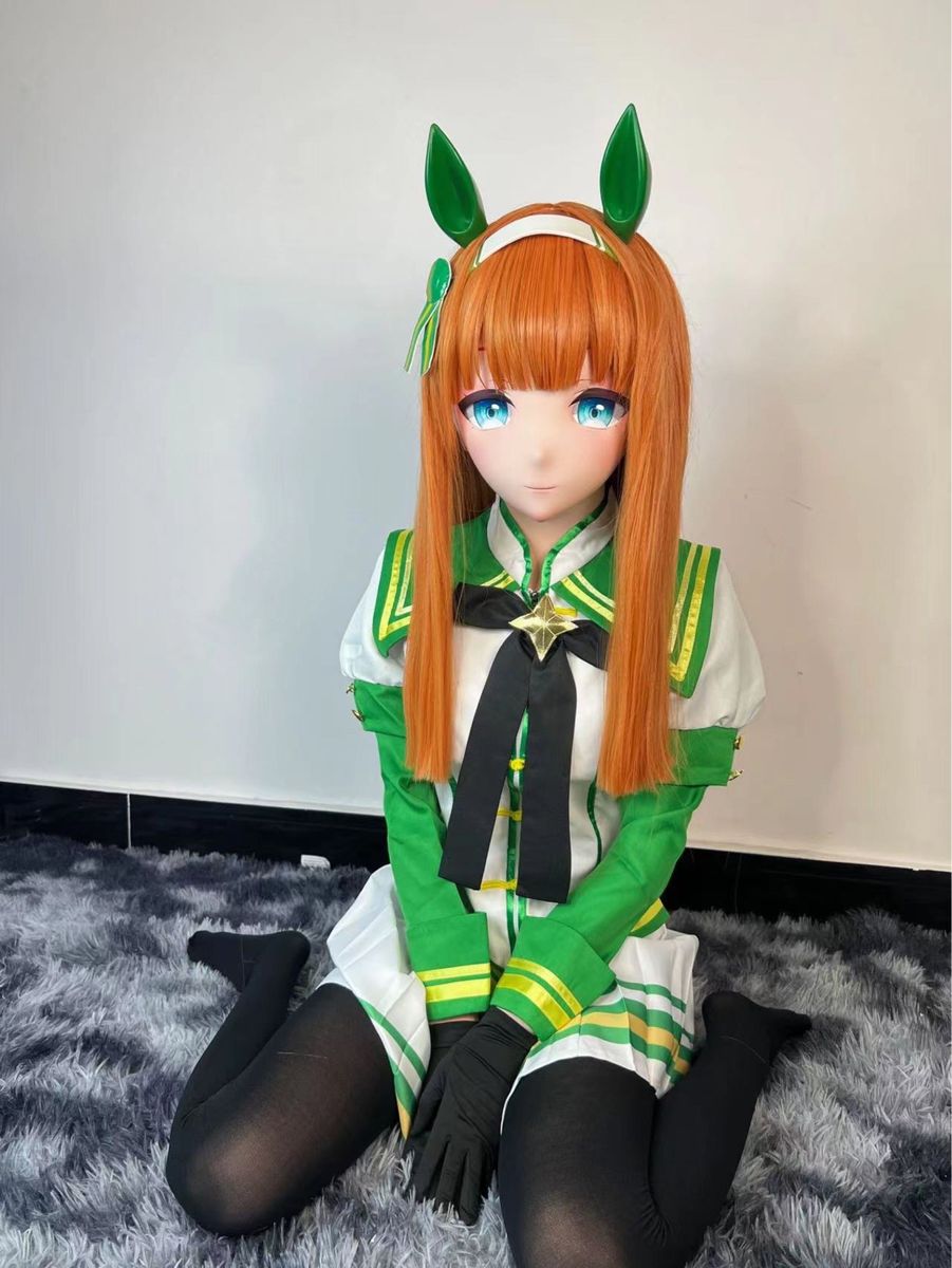 ウマ娘 サイレンススズカ 着ぐるみ マスク コスプレ コスチューム