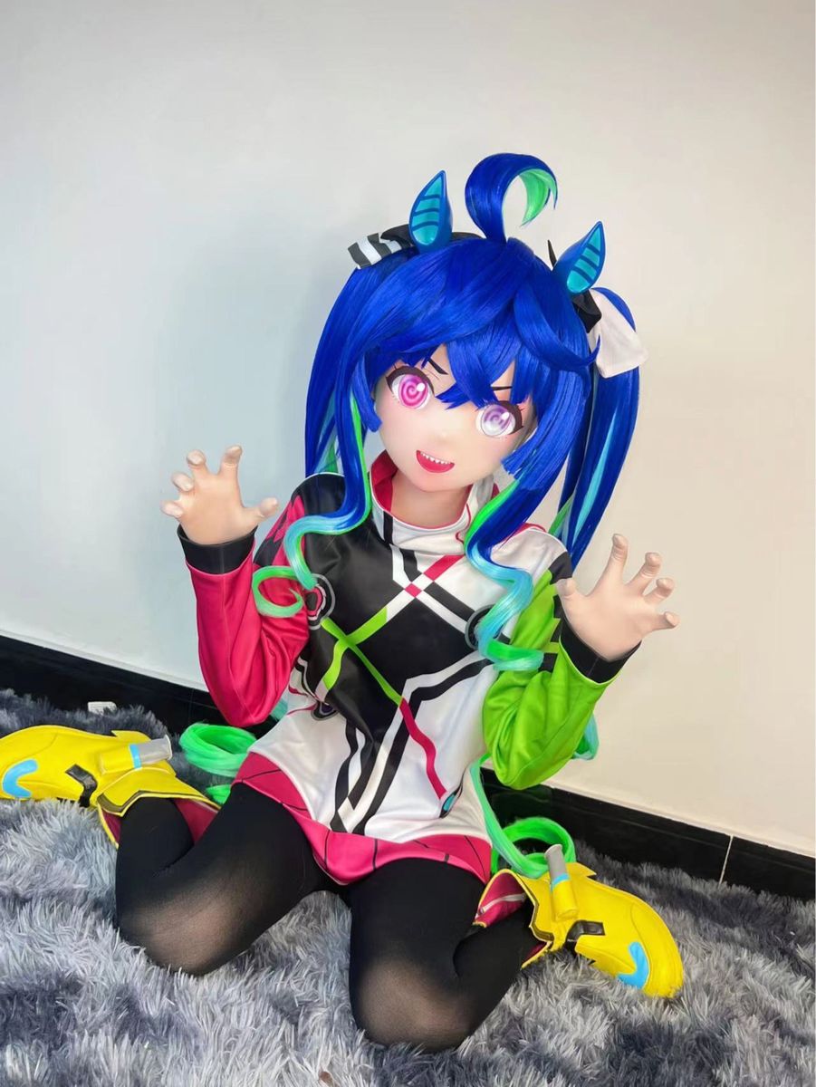 ウマ娘 ツインターボ 着ぐるみ マスク コスプレ 衣装 kigurumi