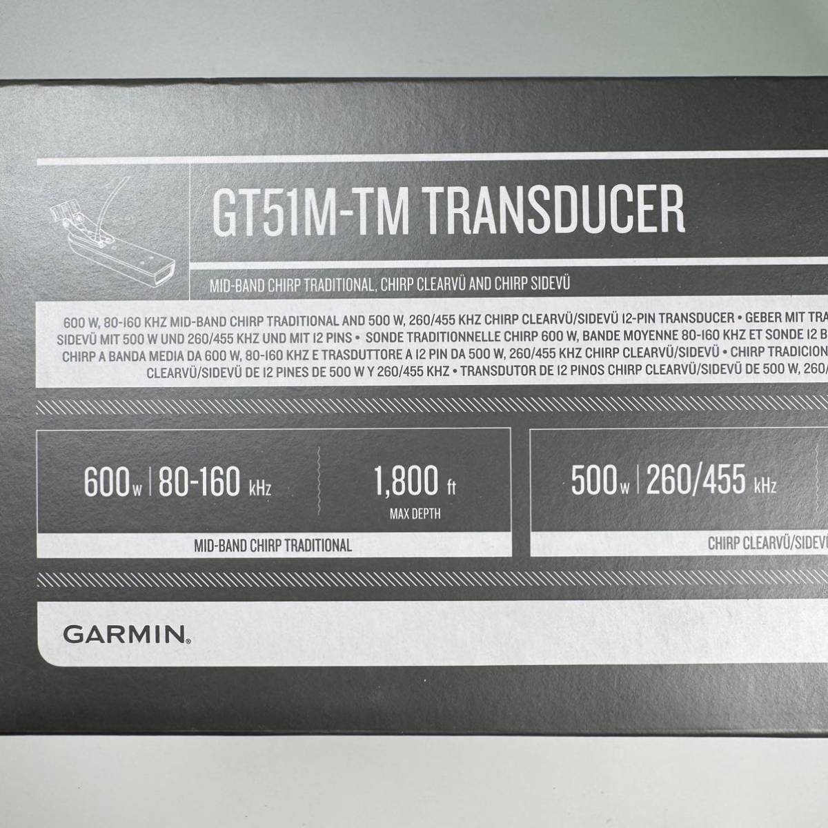 Garmin GT51M-TM 12pin ガーミンCHIRP振動子　Echomap_画像5