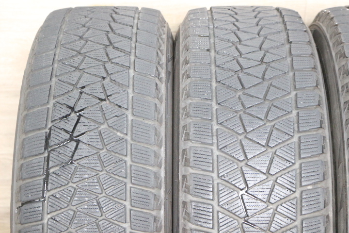 値下げバリ溝美品☆ZACK JP-812 7J +38 225/65R17 PCD114.3 レクサス NX ハリアー RAV4 エクストレイル CX-5 CX-8 ブリヂストン ブリザック_画像5