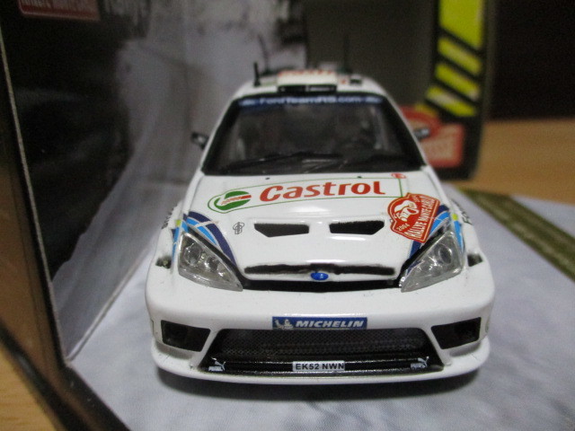  Vitesse 1/43 [ Ford Focus RS WRC ] #7 2004y Monte Carlo Rally * postage 400 jpy ( letter pack post service shipping ) case . crack 