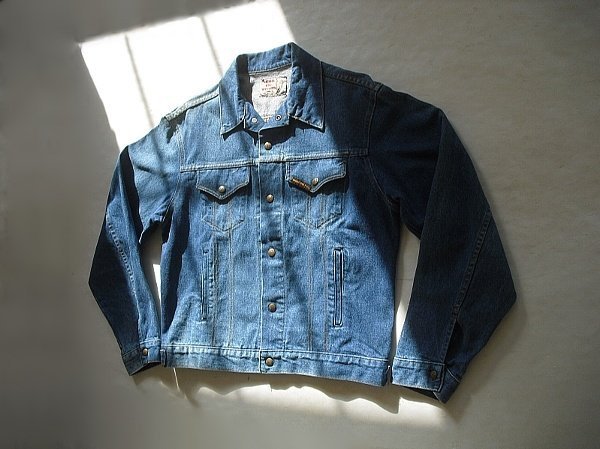 SADDLE KING WESTERN Denim Jacket（1980s） Made in U.S.A.　サドルキング　KEY IMPERIAL　デニム　ストアブランド　USED　ヴィンテージ_画像6