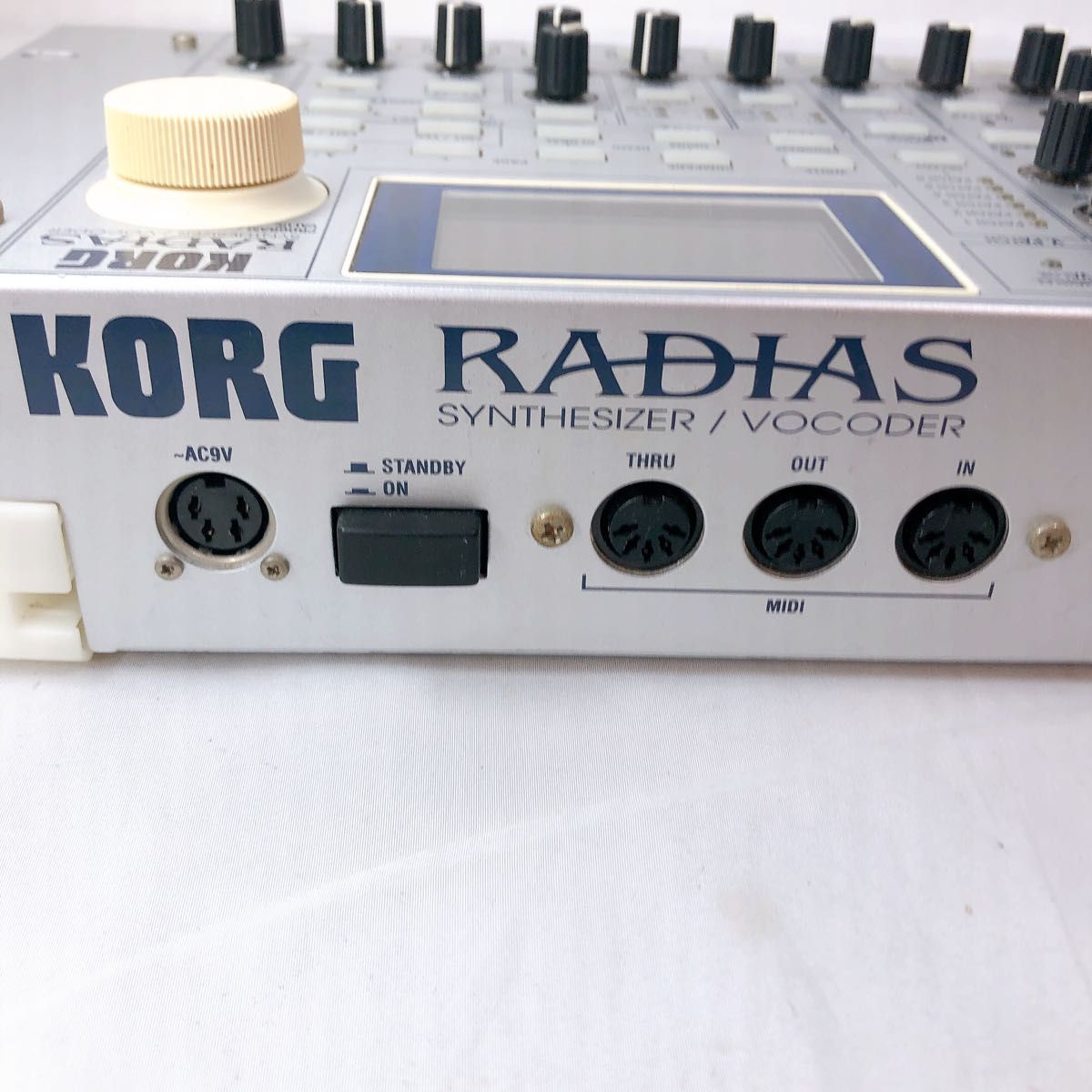 【生産中止品】RADIAS-R KORG シンセサイザー 音源モジュールのみ 内蔵ボコーダー 音響機器_画像7