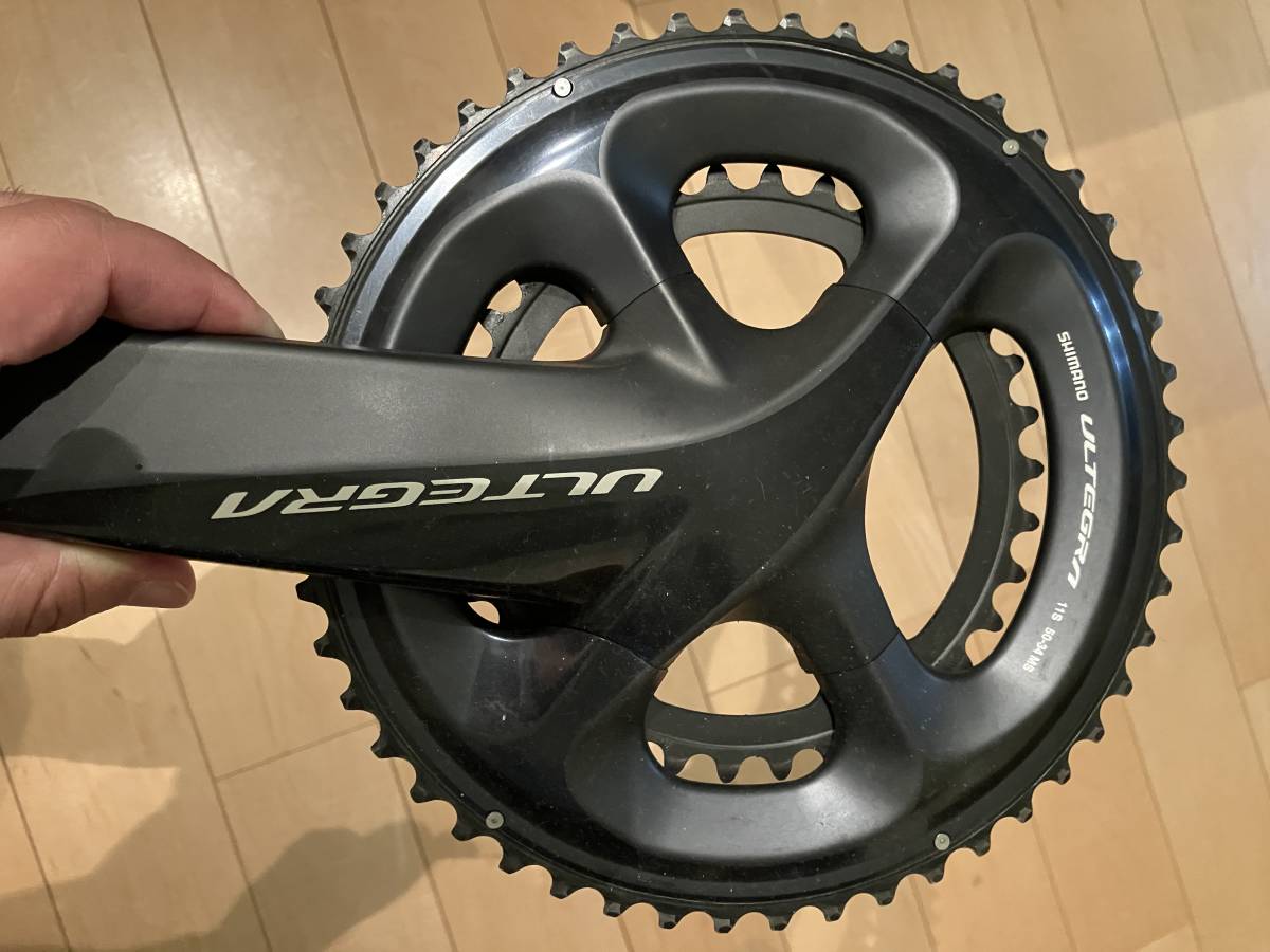 FC R8000 170mm 50 34t Shimano Ultegraシマノ アルテグラ クランク-