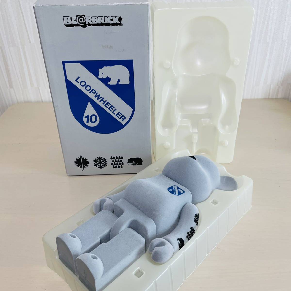 BE@RBRICK ベアブリック メディコムトイ MEDICOM TOY LOOPWHEELER ループウィーラー 400%_画像2