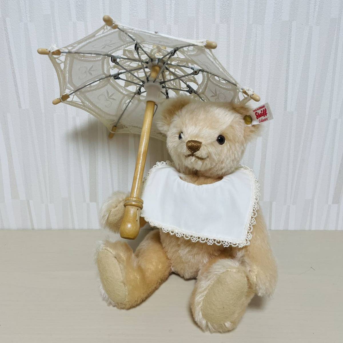 steiffシュタイフ/ 1905レプリカ「テディガール」テディ Steiff シュタイフ テディベア ぬいぐるみ ピクニック ガール