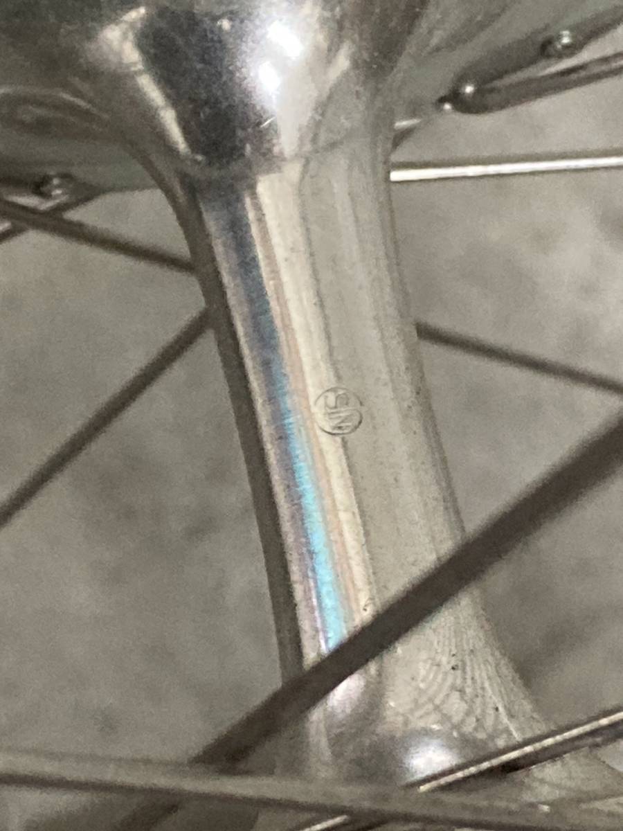 4722) 2本セット シマノ DURA-ACE HB-7600 ピスト ホイール 競輪 NJS