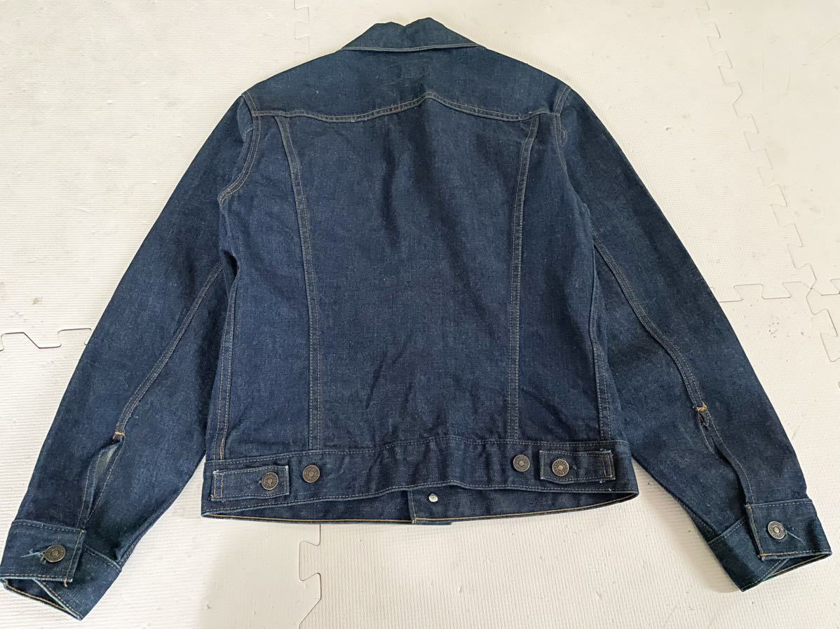 極上 60s vintage LEVIS リーバイス 70505 ビッグE 極東 ビンテージ BIGE 4th 3rd Gジャン デニムジャケット usa_画像2