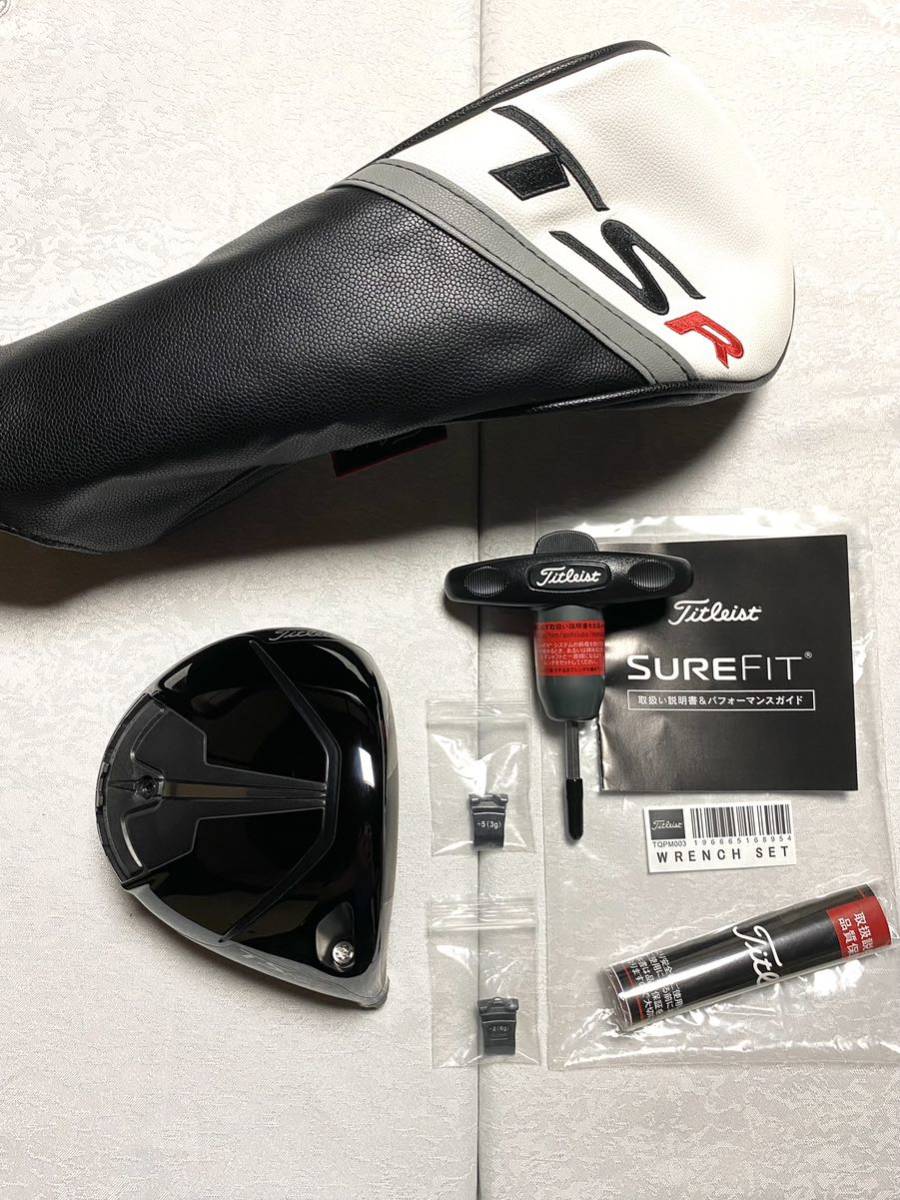 Titleist TSR3 9.0 ドライバー ヘッド単品 ヘッド カバー レンチ おまけウェイトあり タイトリスト TSi3からの買換え_画像2