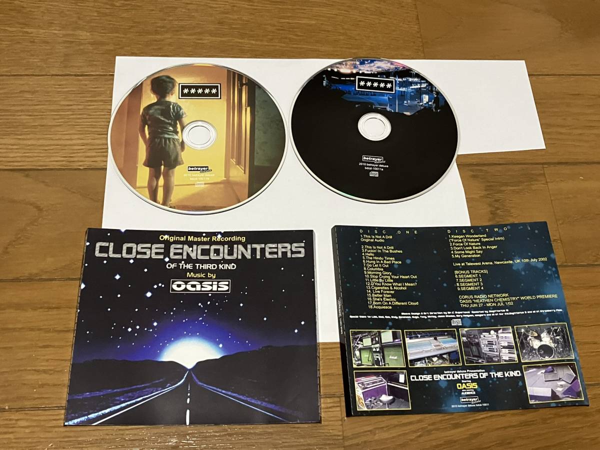 oasis / Close Encounters Of The Third Kind (Betrayer Deluxe) 2CD есть перевод Press запись 