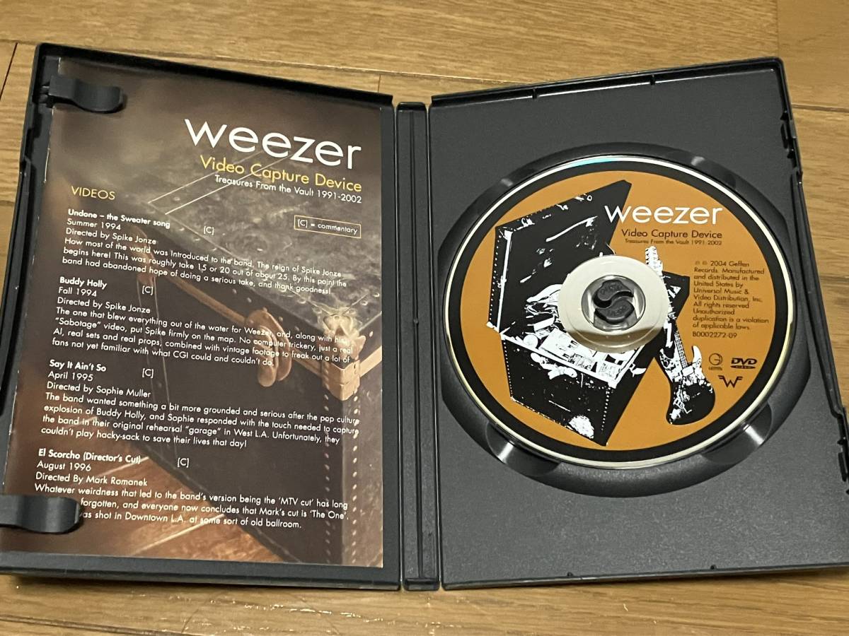 WEEZER / Video Capture Device 1991-2002 DVD (B000227209)_画像3