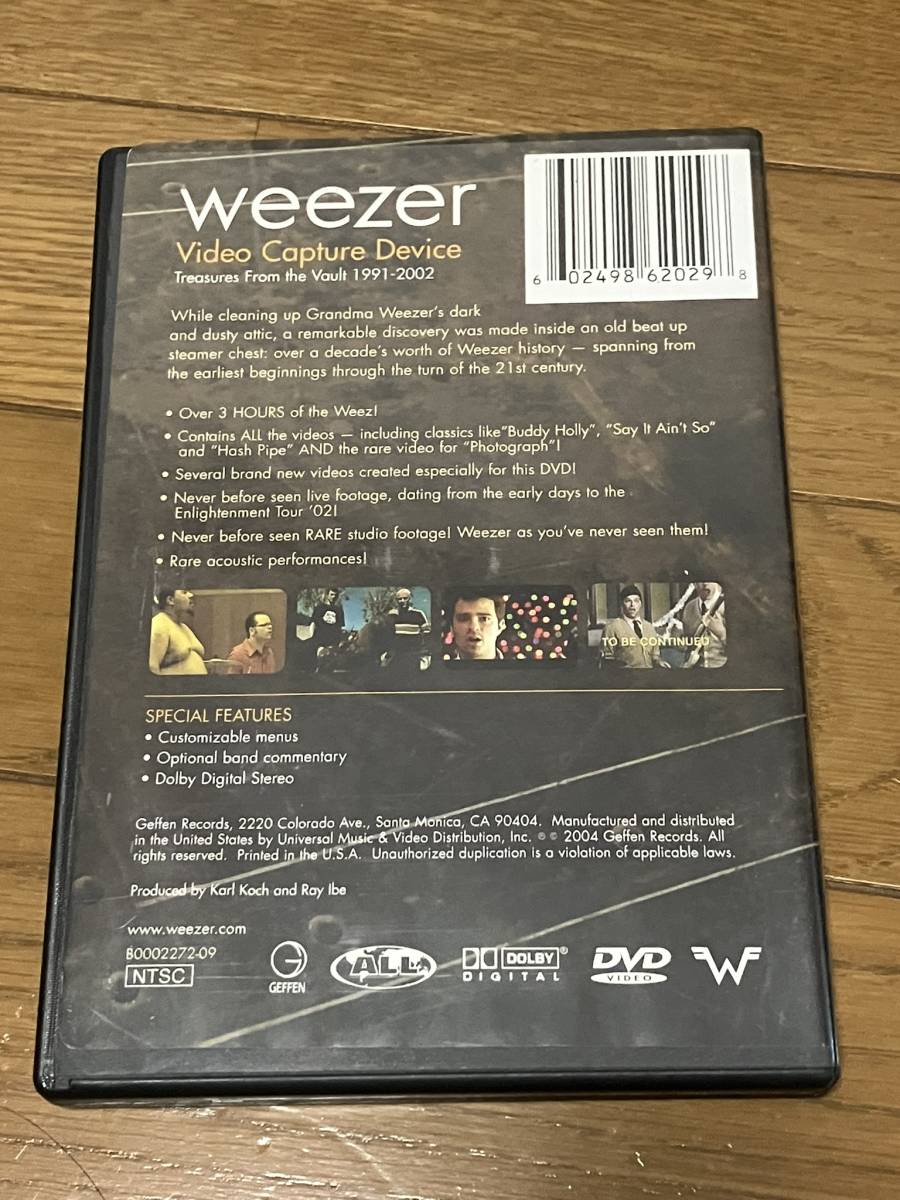 WEEZER / Video Capture Device 1991-2002 DVD (B000227209)_画像2