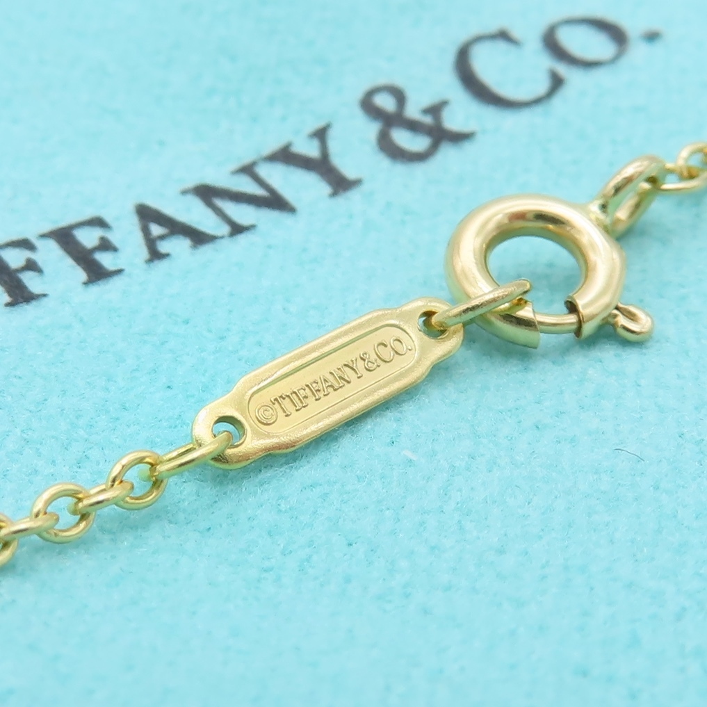 極希少 美品 Tiffany&Co ティファニー イエロー ゴールド ミディアム