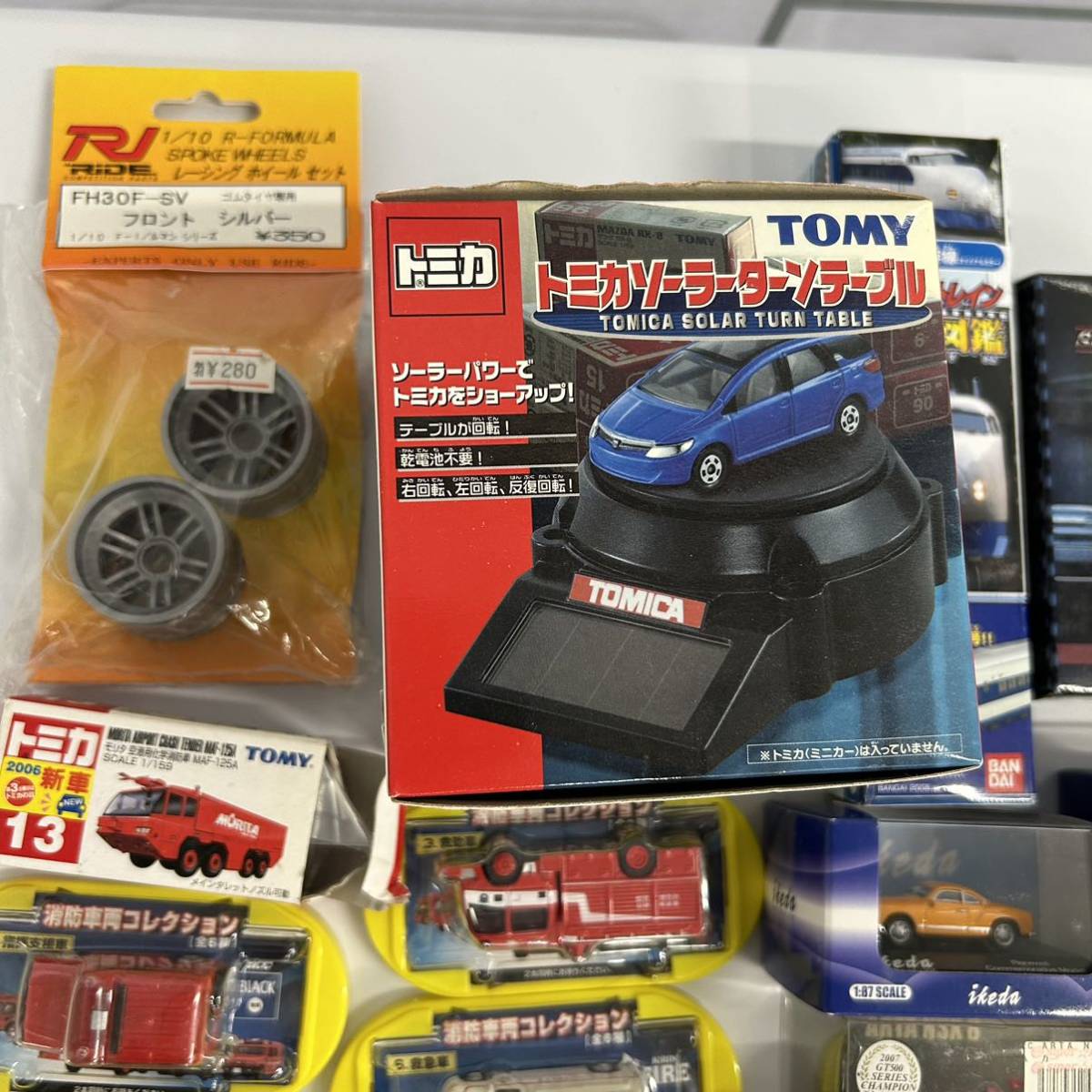 チョロQ、トミカ 、ARTA、IKEDA、KYOSYO、消防車両コレクション、頭文字D、REAL-X 、ワーキングビーグル、などミニカー セット_画像2