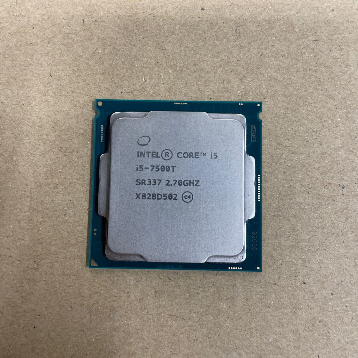 ヨ65 CPU Intel Core 7500T_画像1