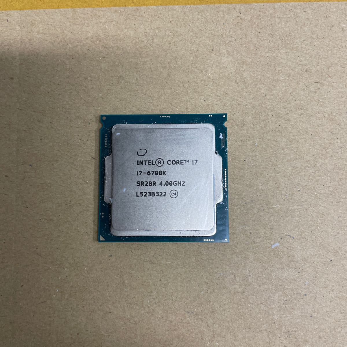 ラ75 CPU Intel Core i7 6700K_画像1