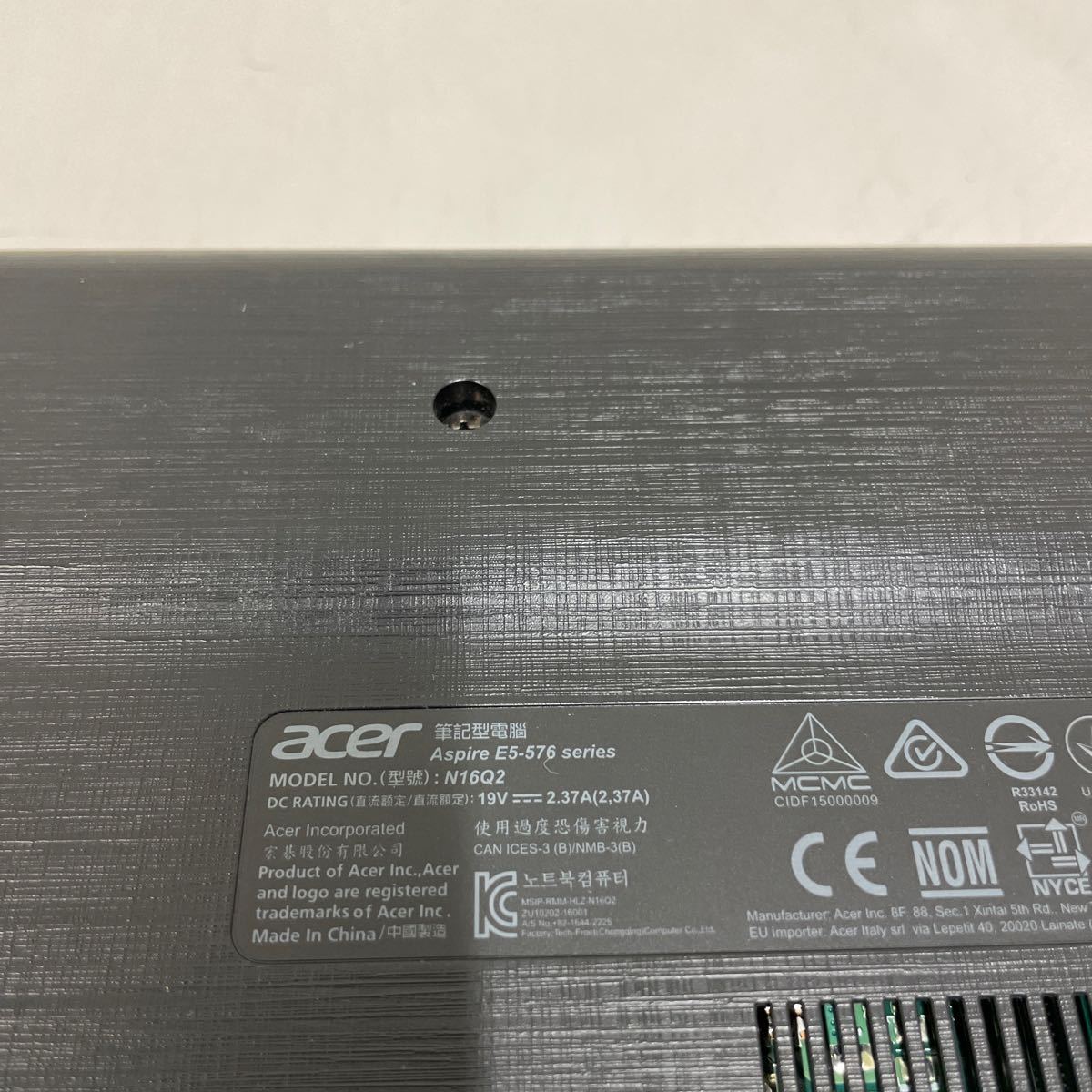 ル52 Acer N16Q2 Core i7 7500U メモリ8GB_画像6