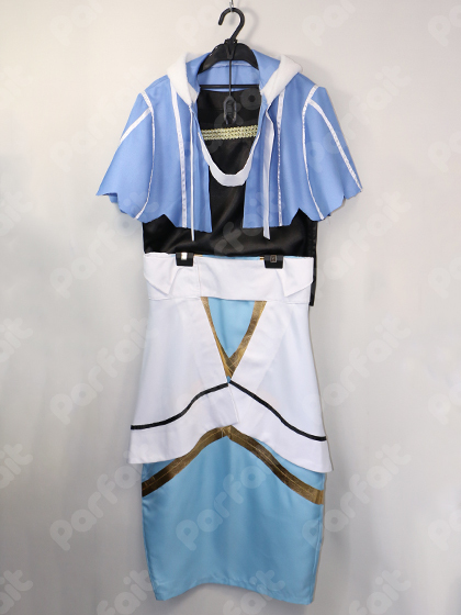 偉大な コスプレ衣装 Fate/GrandOrder／クー・フーリン（キャスター）（Lサイズ）【ウィッグ付き】 衣装一式