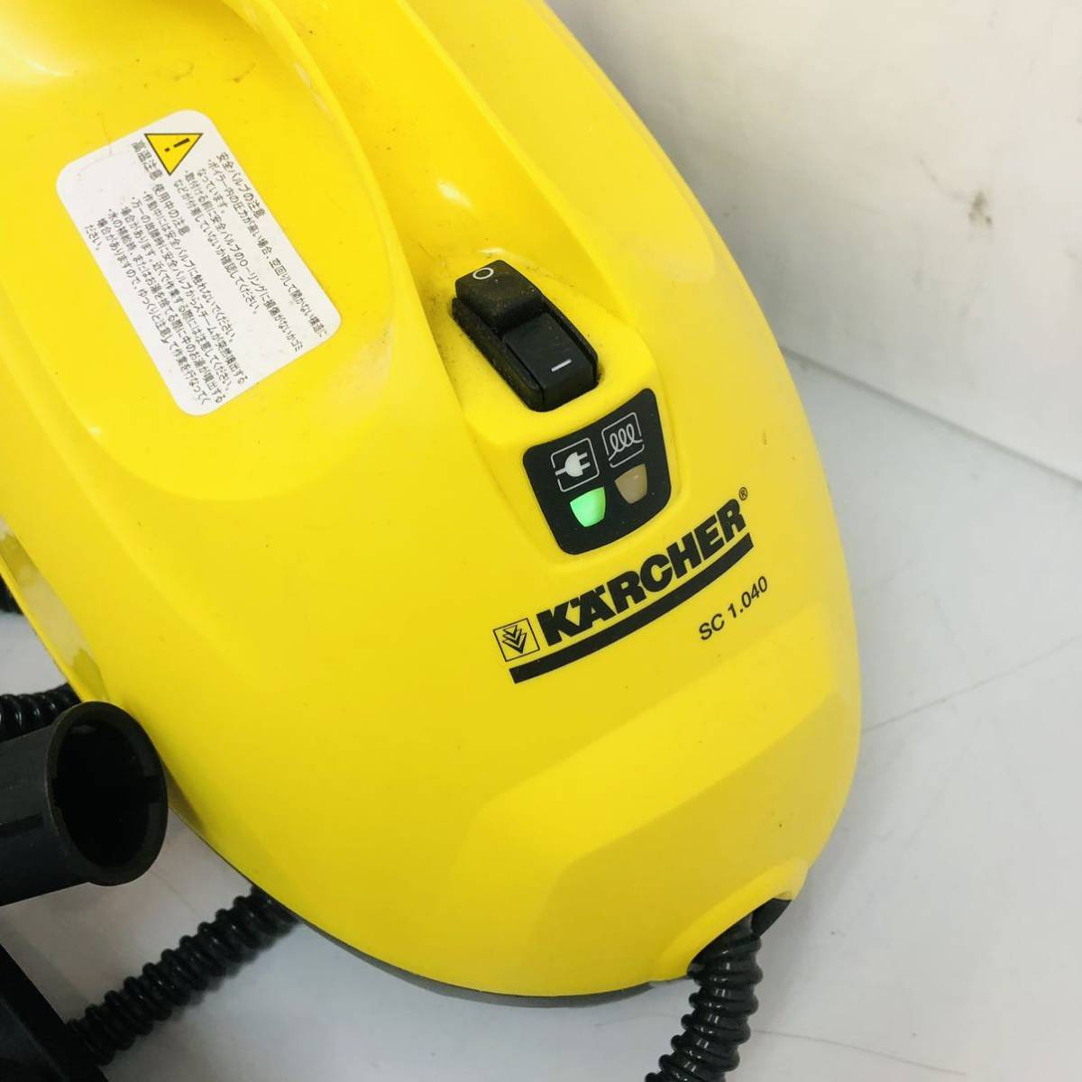 11SA29 KARCHER ケルヒャー スチームクリーナー 通電OK 中古 現状品 _画像6