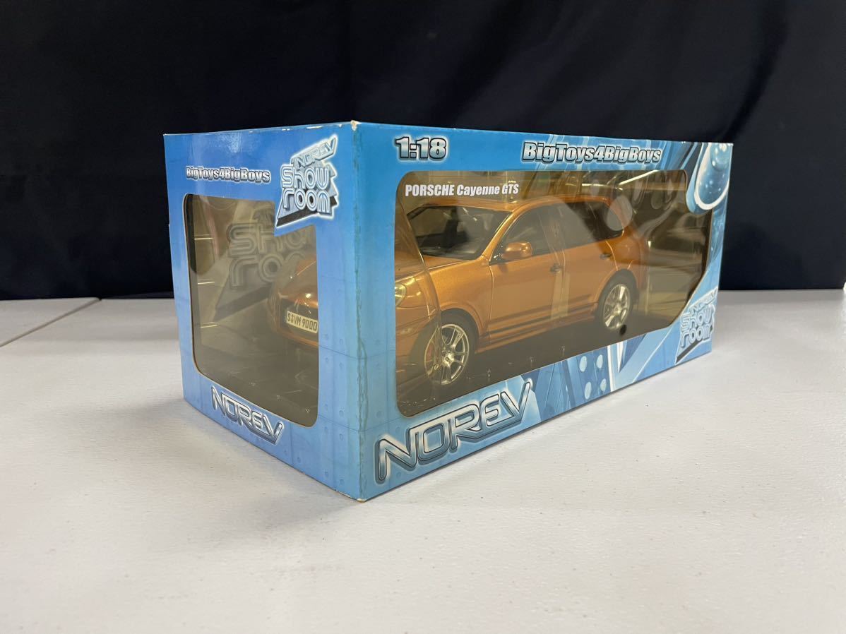 ★NOREY Porsche ポルシェ Cayenne カイエン GTS 1/18 ミニカー モデルカー 未使用 未開封品★_画像3