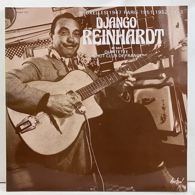 ●即決LP Django Reinhardt / Bruxelles 1947 Paris 1951-1952-1953 ALB322 ej3886 仏盤79年プレス ジャンゴ・ラインハルト_画像1