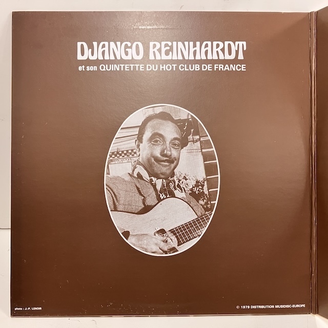 ●即決LP Django Reinhardt / Bruxelles 1947 Paris 1951-1952-1953 ALB322 ej3886 仏盤79年プレス ジャンゴ・ラインハルト_画像4