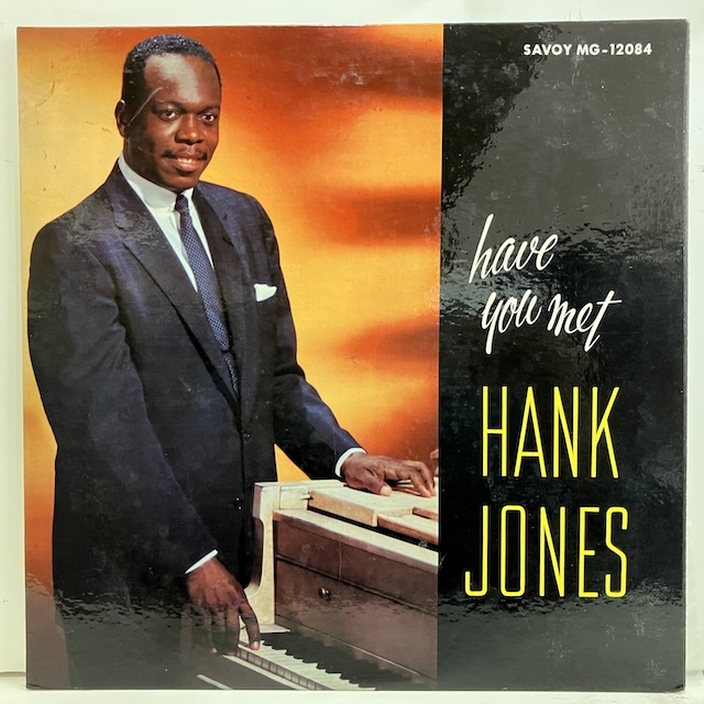 ●即決LP Hank Jones / Have You Met Hank Jones mg12084 j38866 米オリジナル、赤銀Dg Mono Rvg手書き刻印 ハンク・ジョーンズ_画像1