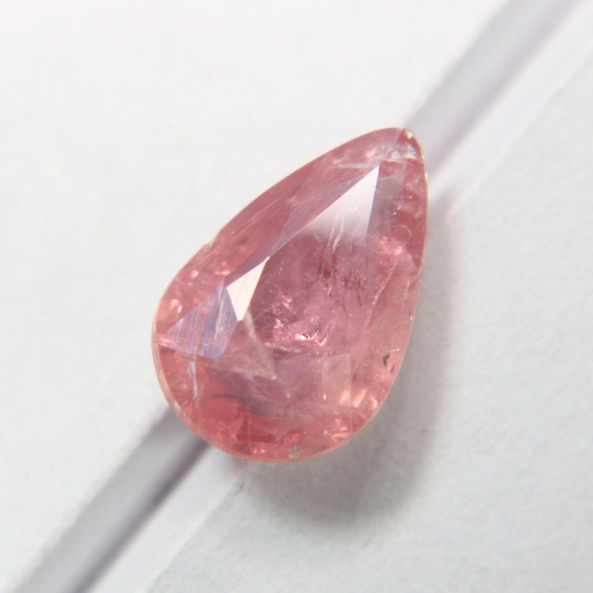 非加熱 天然パパラチアサファイア ルース 0.764ct パパラチャ Padparadscha Sapphire_画像4