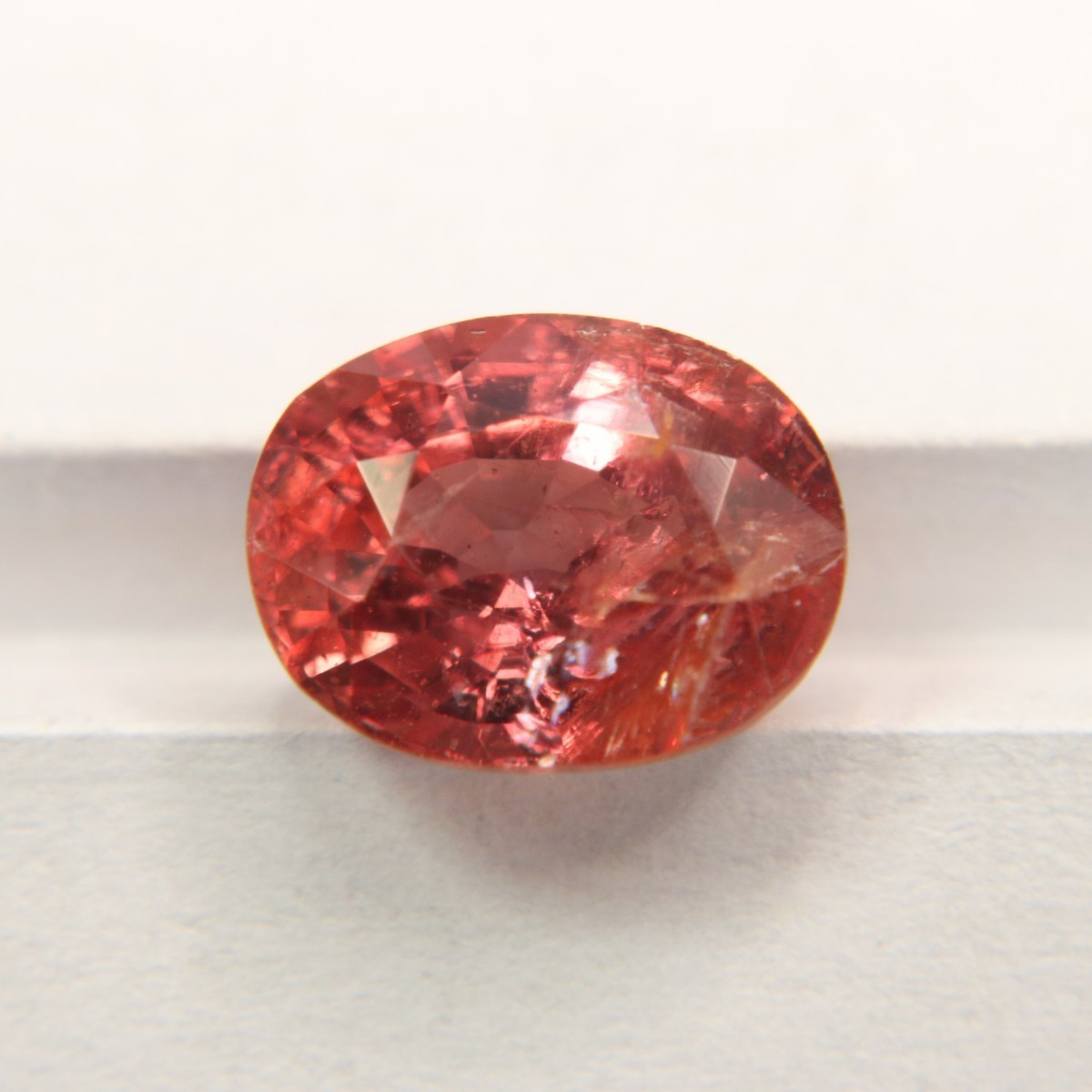 非加熱 天然パパラチアサファイア ルース 1.051ct パパラチャ Padparadscha Sapphire_画像7