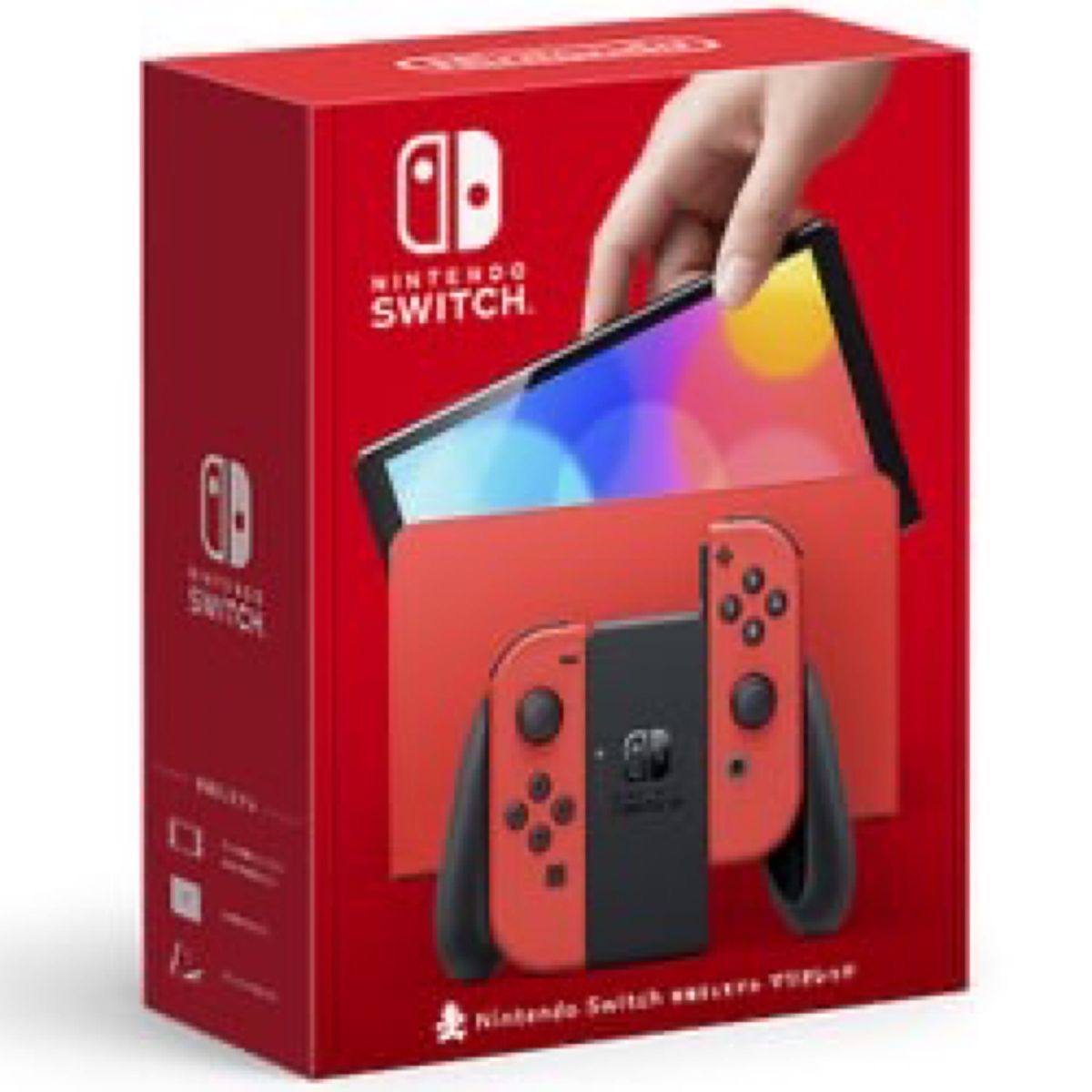 新品未開封　Nintendo Switch(有機ELモデル)マリオレッド