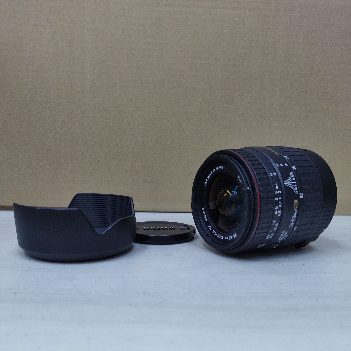 SIGMA ZOOM 28 - 80mm 1:3.5-5.6 HF MACRO Φ55 シグマ カメラレンズ キヤノン用 未確認 LENS1291_画像1