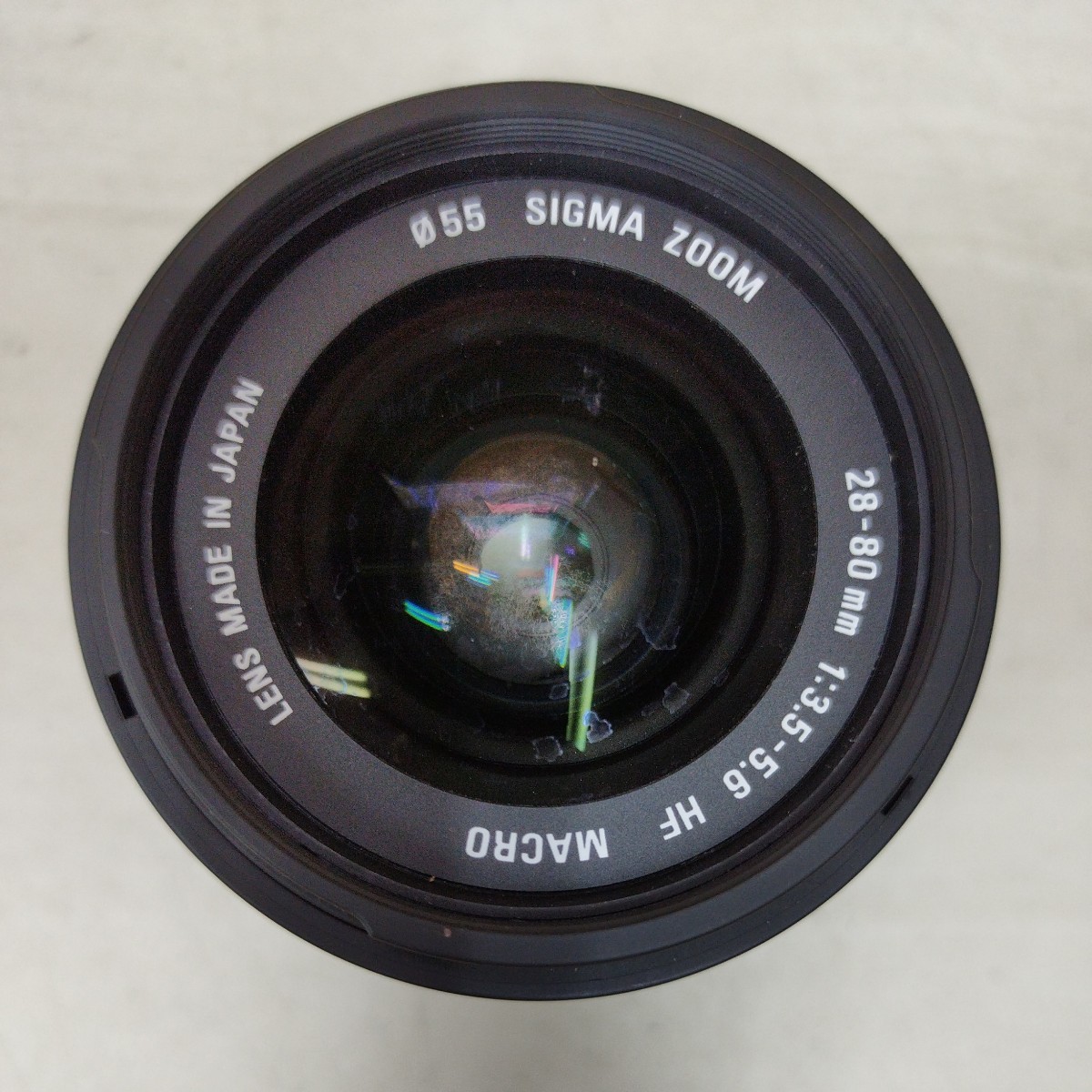 SIGMA ZOOM 28 - 80mm 1:3.5-5.6 HF MACRO Φ55 シグマ カメラレンズ キヤノン用 未確認 LENS1291_画像7