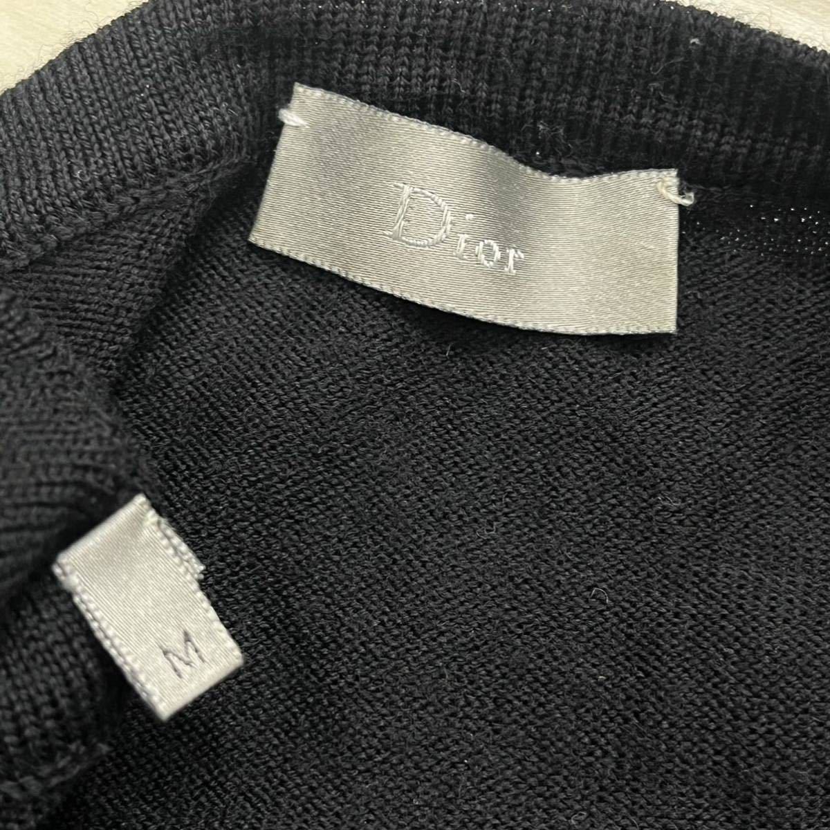 DIOR HOMME ディオールオム 06AW ウール ボートネック ニット DIOR HOMME ディオールオム 06AW ウール ボートネック ニット