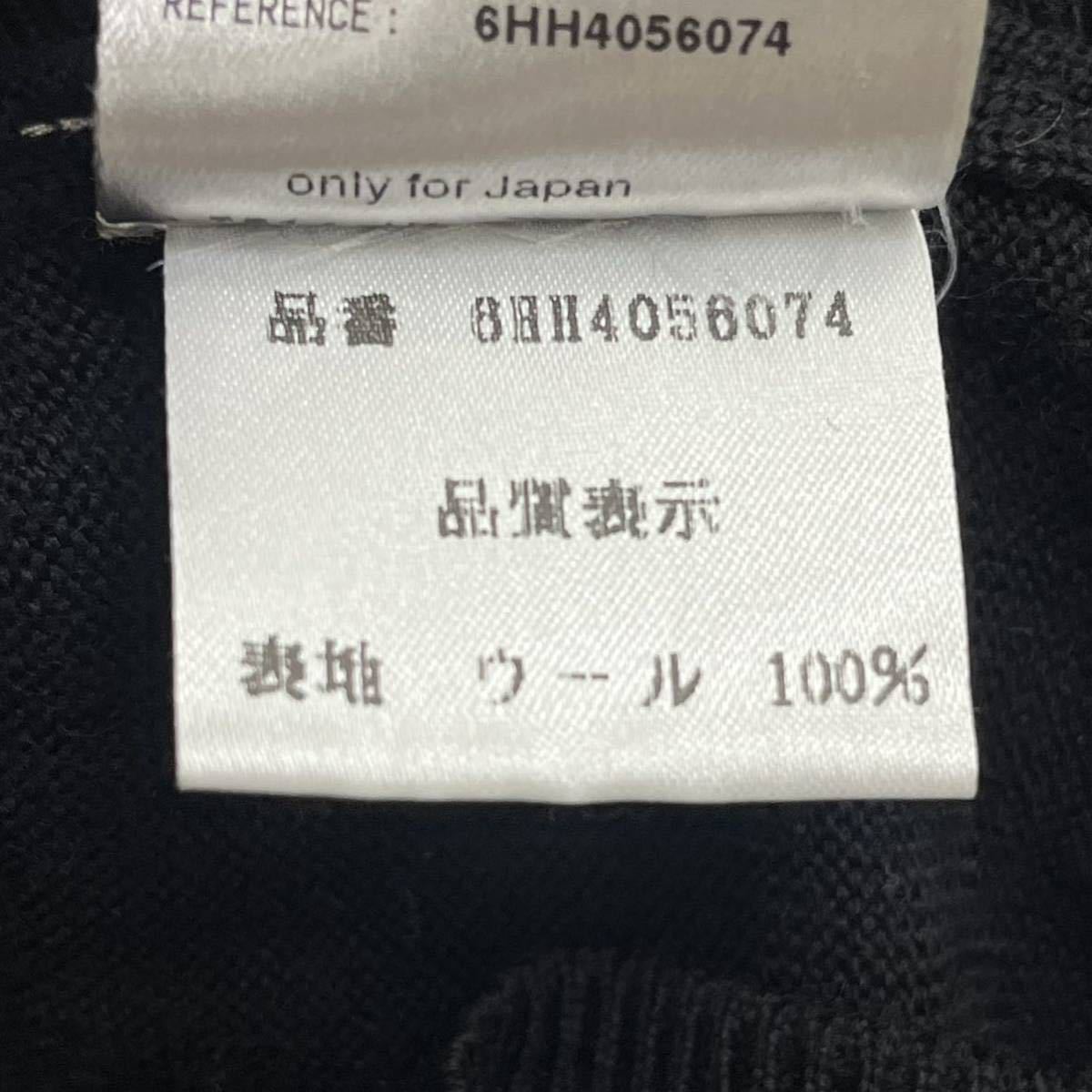 DIOR HOMME ディオールオム 06AW ウール ボートネック ニット DIOR HOMME ディオールオム 06AW ウール ボートネック ニット