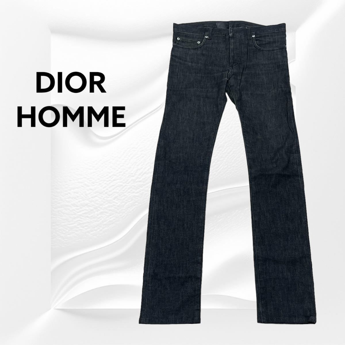 DIOR HOMME ディオールオム 06AW エディ期 ボタンフライ ストレッチ