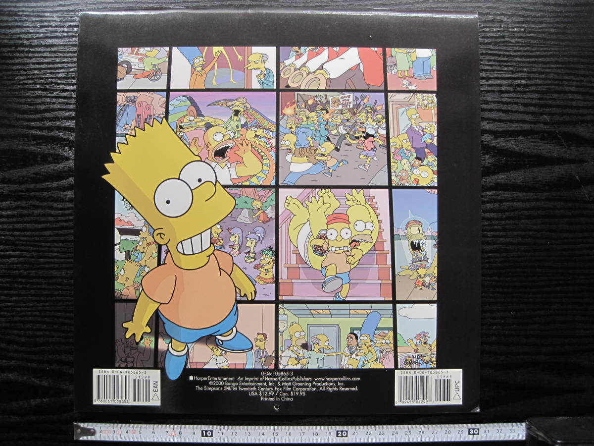 The Simpsons 2001 FAN CALENDAR by Matt Groening anime The * Simpson z calendar 