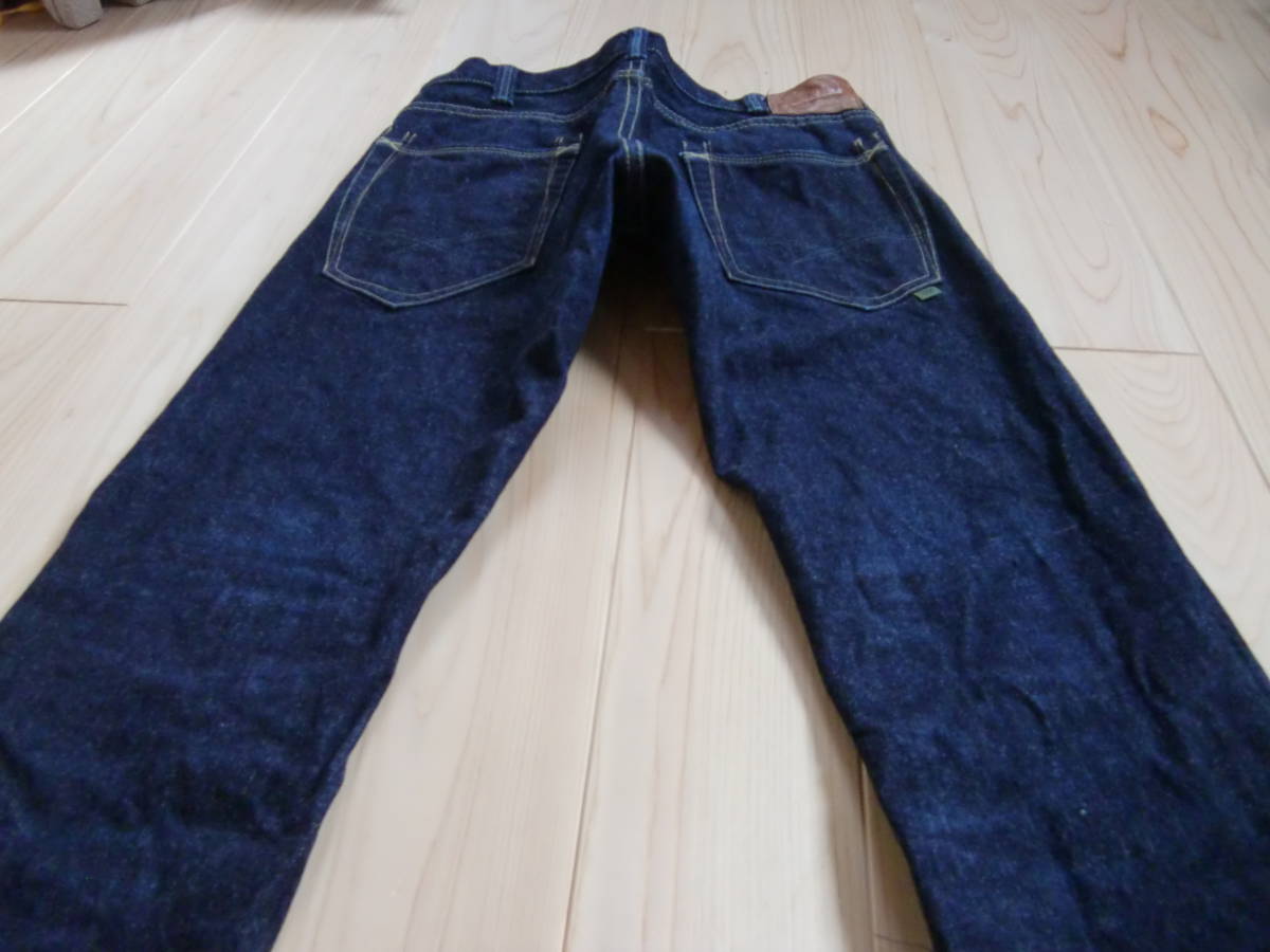 ゲルガ　GERUGA　TIGHT STRAIGHT DENIM PANTS　インディゴ　29　ロストコントロール　ルードギャラリー　ケルト＆コブラ_画像7