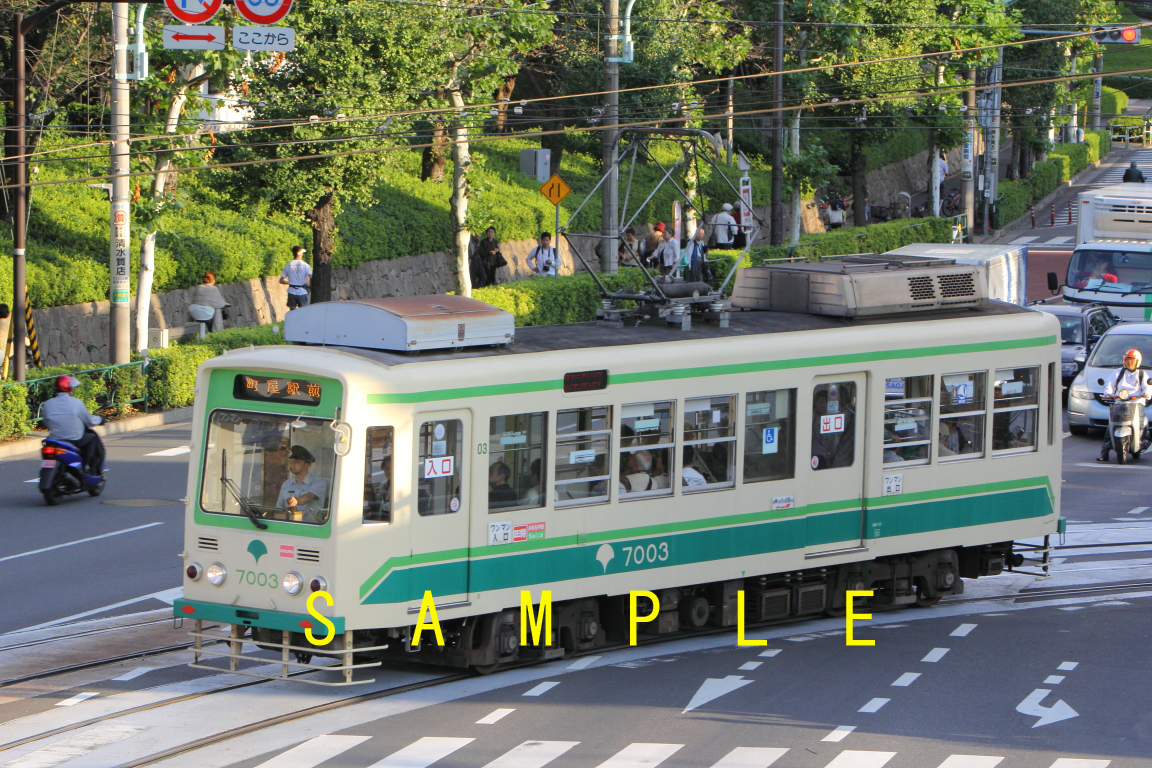 ☆90～10年代鉄道9jpgCD[都電荒川線7000形(7003)]☆_DP26407