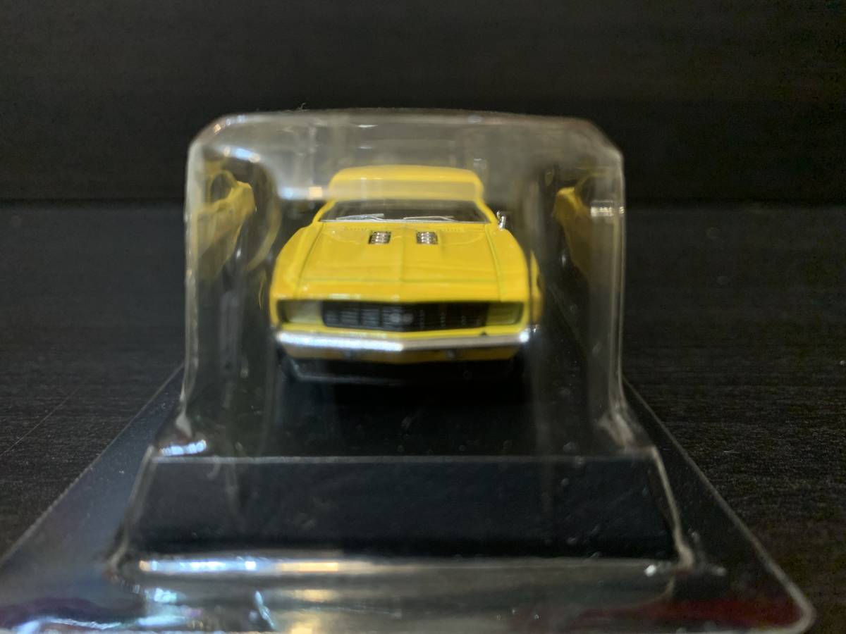 京商 Shevrolet Camaro SS（シボレー カマロ SS）ダイキャストミニカー　イエロー　USA スポーツカー コレクション2_画像3