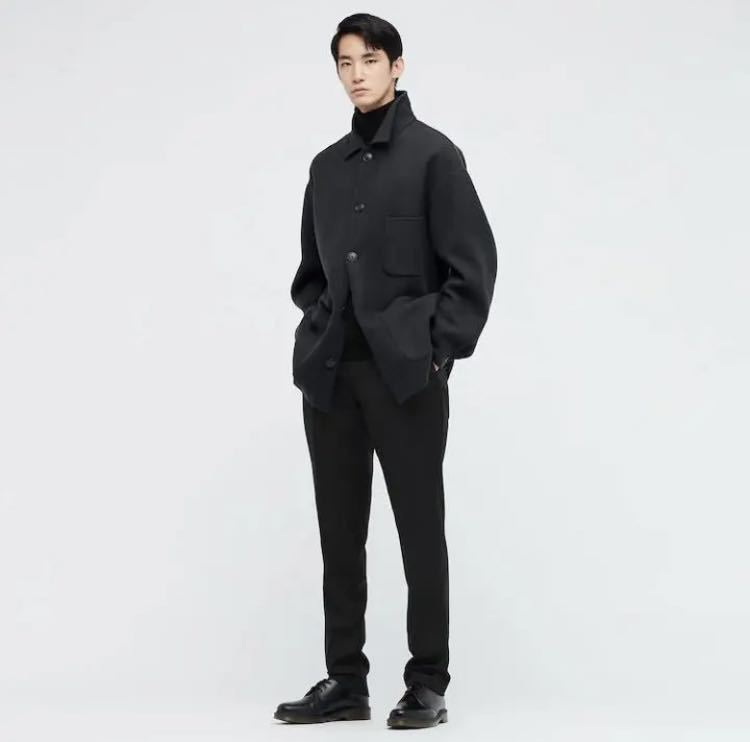 新品 ユニクロ +J ウールブレンド オーバーサイズシャツ 新品 ユニクロ +J ウールブレンド オーバーサイズシャツ