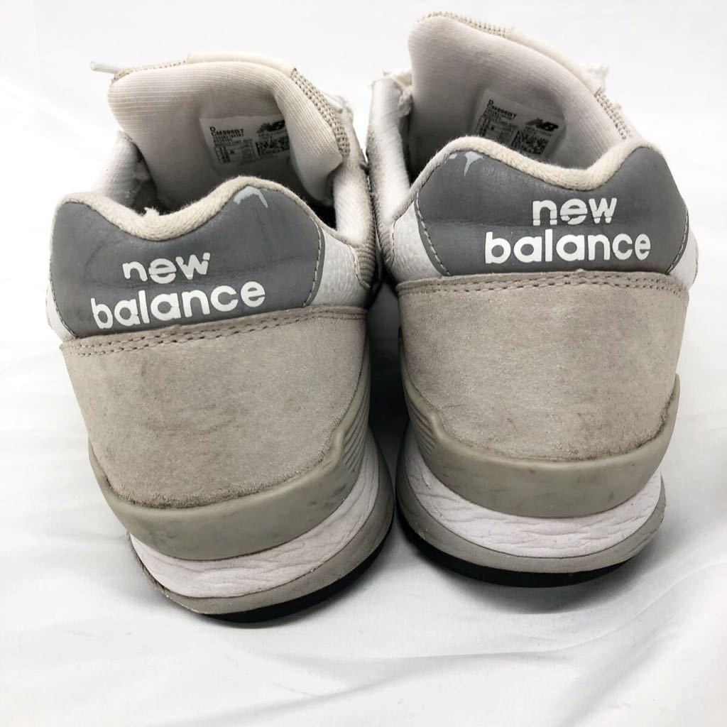 NEW BALANCEニューバランス CM996BT 定価14000円程 メンズ スニーカー 靴 スエード ライトグレー 29.0cm_画像5
