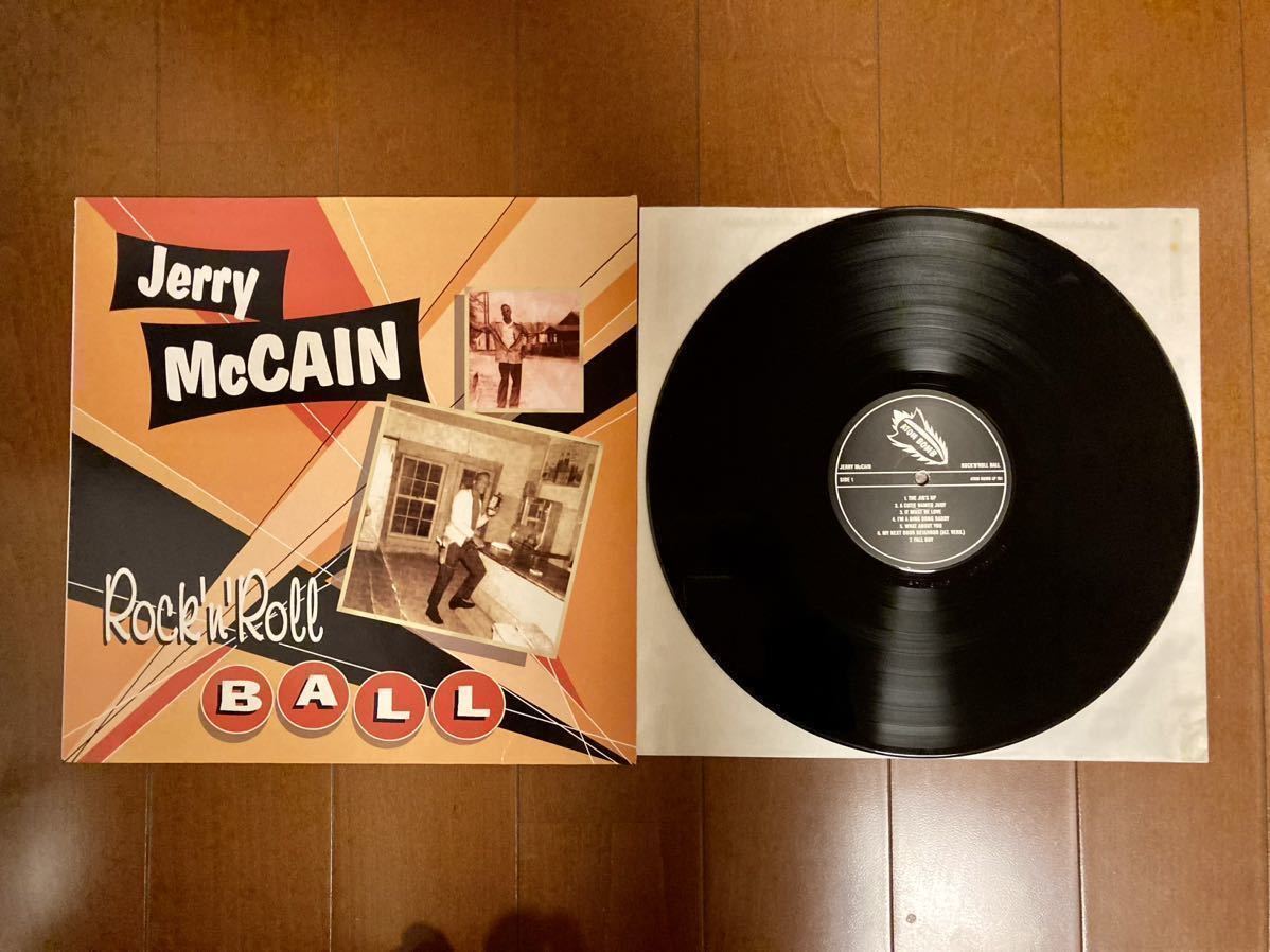 貴重盤【JERRY McCAIN-ROCK’N’ROLL BALL】LP-50’s KILLER ROCKIN’ BLUES R&R ロカビリー ルーツガレージ●GERONIMO’S ROCK’n’ROLL_画像2