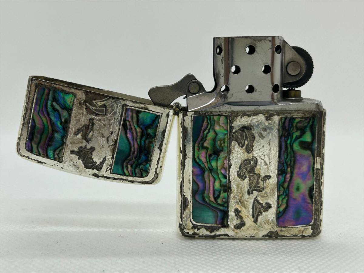 #8360E ZIPPO/ジッポ　Bradfod,Pennsylvania,U.S.A　表面シェル加工　火花未確認　オイルライター_画像4