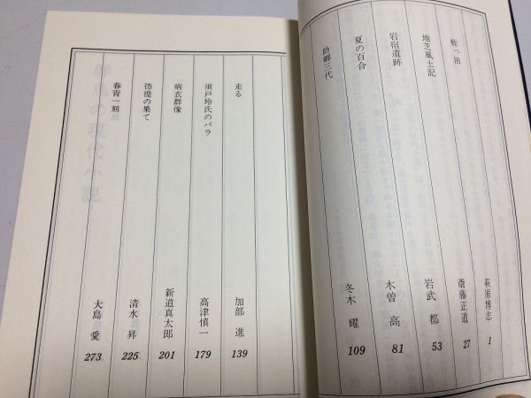 ●P007●群馬の現代小説●みやま文庫●萩原博志斎藤正道岩武都木曽高高津慎一清水昇加部進大島愛●即決_画像3