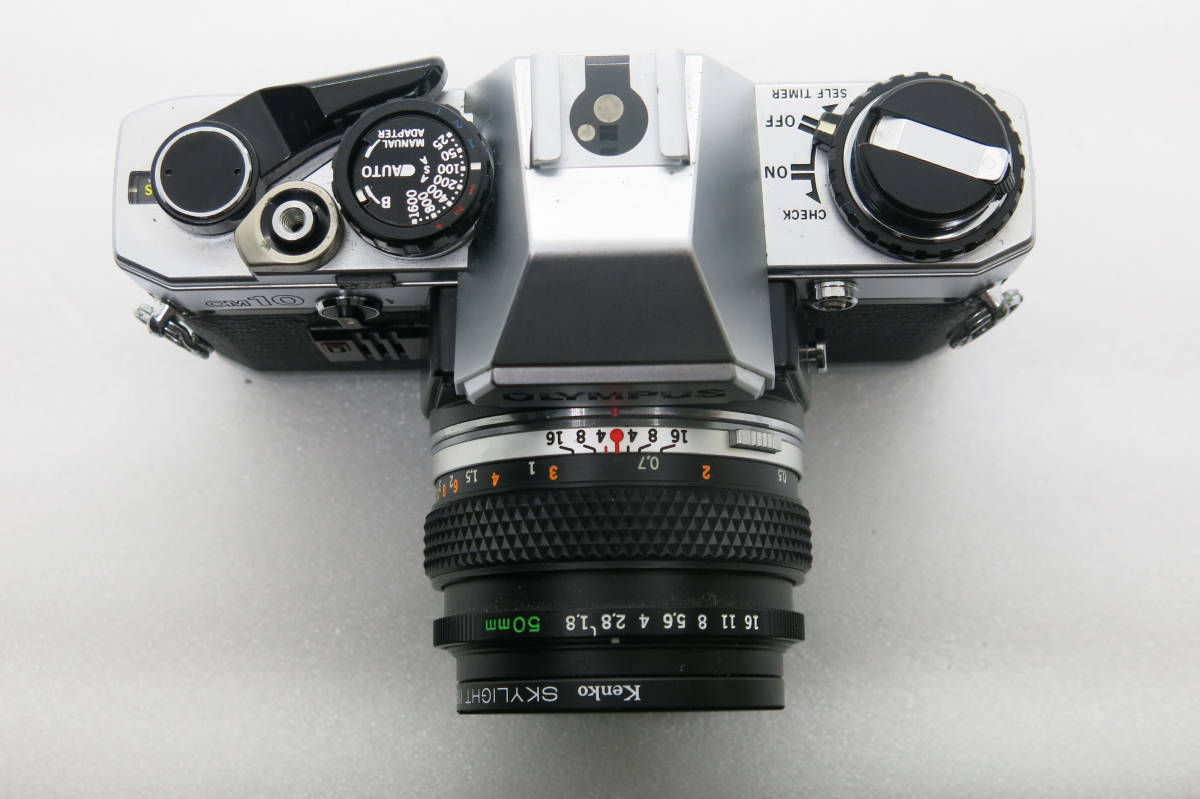 OLYMPUS OM-1　フイルムカメラ ZUIKO MC Auto- S 1:1.8 f=50mm 【HY030】_画像4