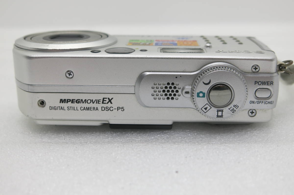SONY Cyber-Shot PSC-P5 3.2MEGA PIXELS MPEGMOVIE EX 3x f=8-24mm 1:2.8-5.6 【TK016】 _画像3