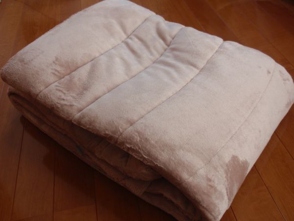  just a little with translation! super-discount! soft soft boa futon * cotton entering blanket! cotton plant entering . futon single size * pink series 