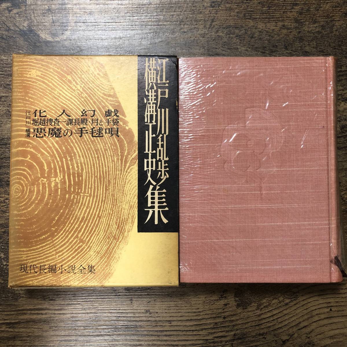 J-285■江戸川乱歩集 横溝正史集（現代長編小説全集29）■講談社■（1959年）昭和34年6月22日 第1刷_画像1