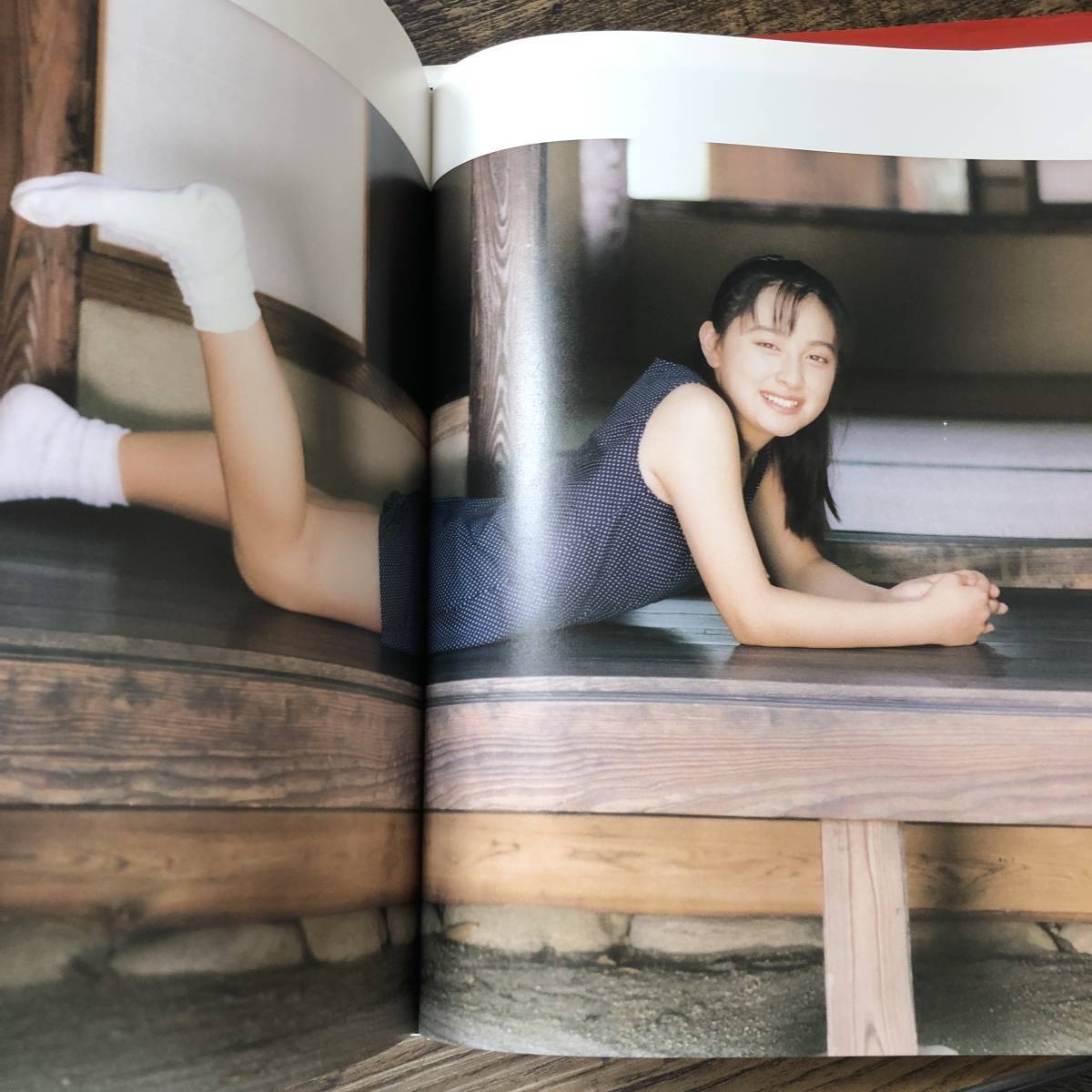 J-509■奥菜恵写真集 7years of■帯付き■学研■1998年5月9日発行_画像5