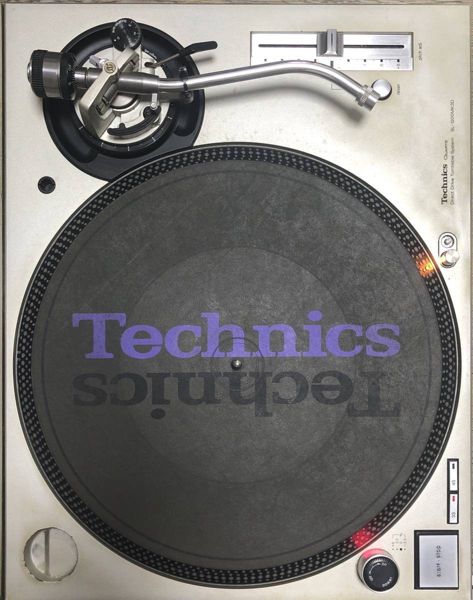 □Technics テクニクス SL-1200MK3D 2台 ターンテーブル□通電確認OK